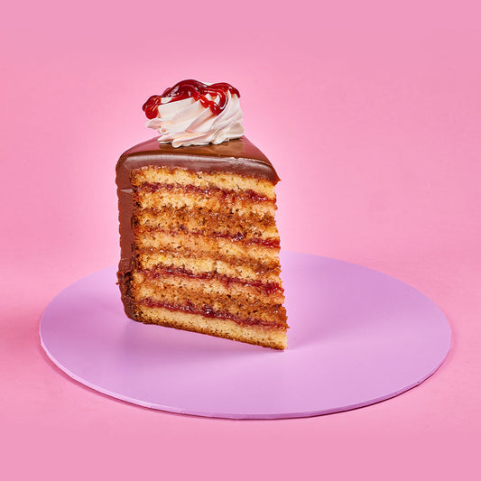 GUAVA AND DULCE DE LECHE LAYERS