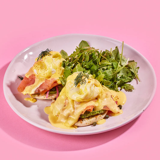 SALMON BENEDICTS