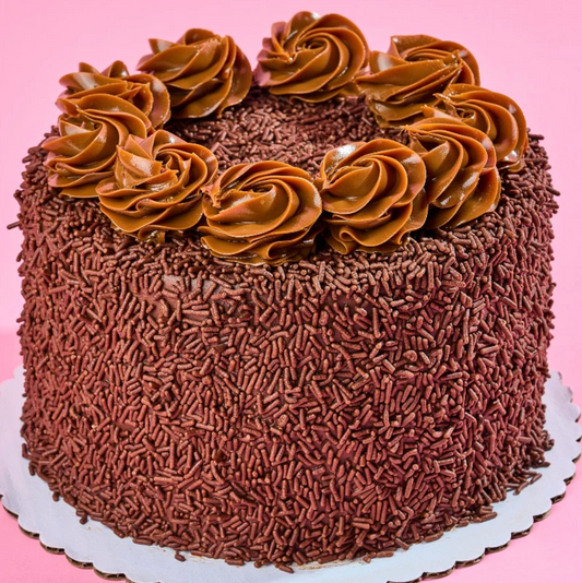Chocolate Dulce de Leche Layers